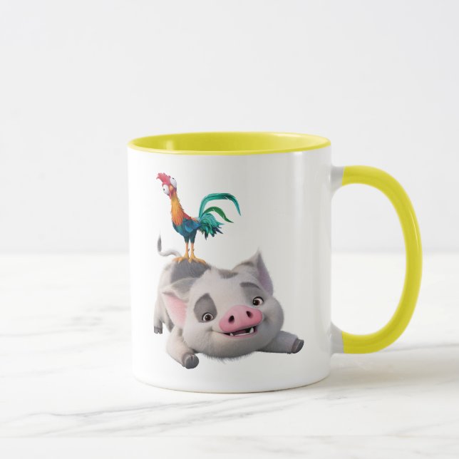 Heihei and Pua Playtime Mug (Right)