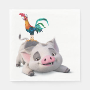 Heihei and Pua Playtime Napkin