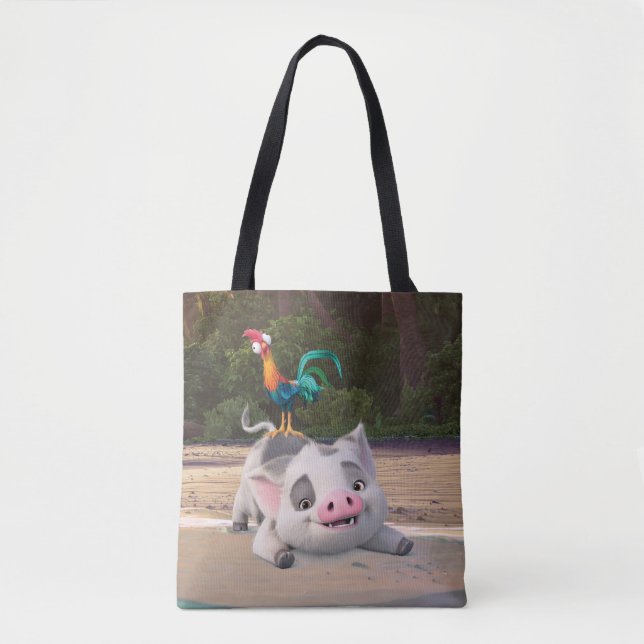 Heihei and Pua Playtime Tote Bag (Front)