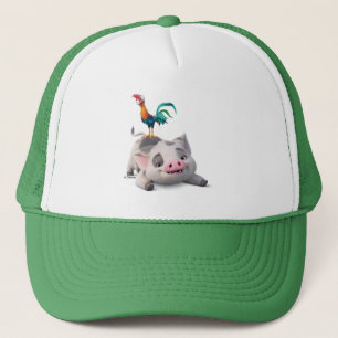 Heihei and Pua Playtime Trucker Hat