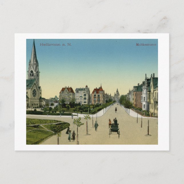 Heilbronn, Germany Vintage Postcard (Front)
