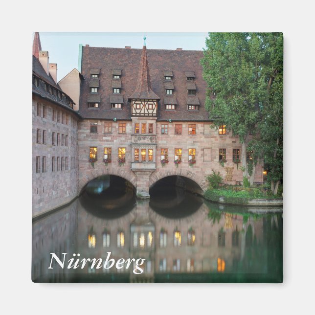 Heilig Geist Spital, Nürnberg Magnet (Front)