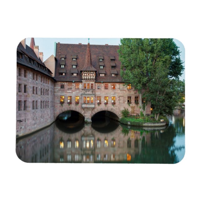 Heilig Geist Spital, Nürnberg Magnet (Horizontal)