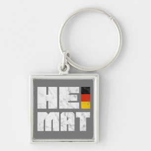 Heimat, German, Germany Home, Homeland Keychain