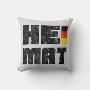 Heimat, German, Germany Home, Homeland Throw Pillow