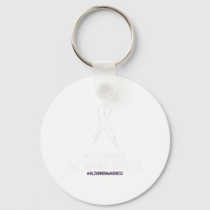 Heimerheimer Awareness Dementia In September We We Keychain