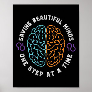 Heimerheimer Awareness Designs Support Month Purpl Poster