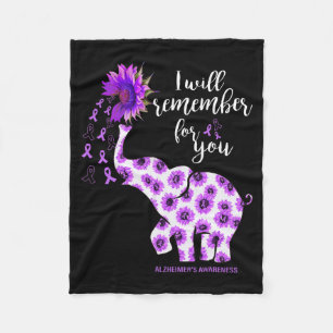 Heimerheimer Awareness Elephant Your Byttle Is My Fleece Blanket
