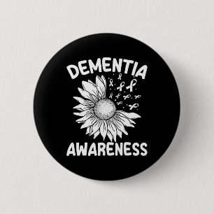 Heimerheimer Awareness End Heimer 2 Inch Round Button