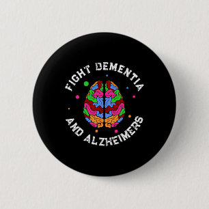 Heimerheimer Awareness Endheimer Fight Dementia He 2 Inch Round Button