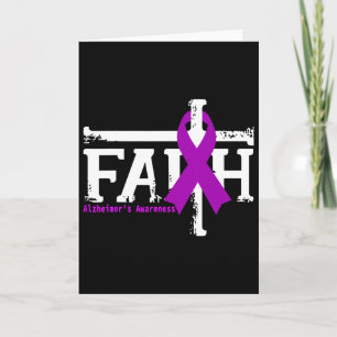 Heimerheimer Awareness Faith Christian Cross Suppo Card