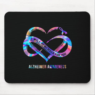 Heimerheimer Awareness I Will Remember For You Mouse Pad