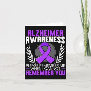 Heimerheimer Awareness Raise Awareness 1 Card