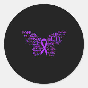 Heimerheimer Awareness T Classic Round Sticker