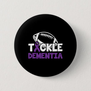 Heimerheimer Awareness Tackle Dementia End Heimer  2 Inch Round Button