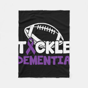 Heimerheimer Awareness Tackle Dementia End Heimer Fleece Blanket