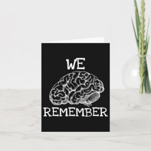 Heimerheimer Dementia We Remember When Loved Ones Card