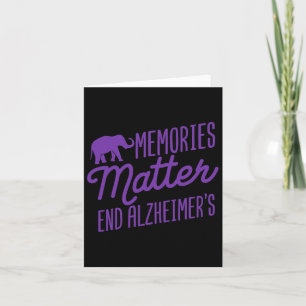 Heimerheimer Memories Problem Purple Elephant  Card