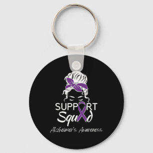 Heimerheimer Messy Bun Support Squad On Heimerheim Keychain