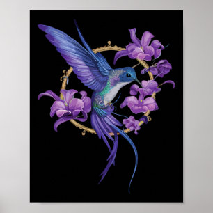 Heimerheimer Purple Floral Pansy Dementia Heimerhe Poster