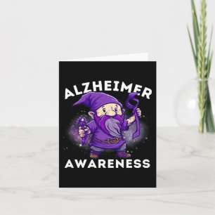 Heimerheimer S Awareness Month T Heimerheimer Gnom Card