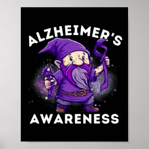 Heimerheimer S Awareness Month T Heimerheimer Gnom Poster