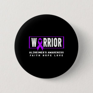 Heimerheimer’s Awareness - Purple Heimerheimer’s W 2 Inch Round Button