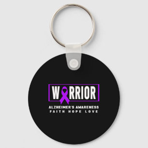 Heimerheimer’s Warrior - Purple Ribbon Heimerheime Keychain