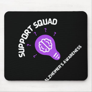 Heimerheimer's Awareness A Messy Bun Heimerheimer' Mouse Pad