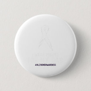 Heimerheimer's Awareness I Wear Purple For My Dad 2 Inch Round Button