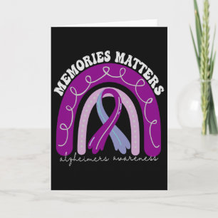 Heimerheimers Awareness Memories Problems Purple R Card