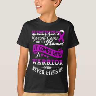 Heimerheimer's Awareness Warrior Support Heimerhei T-Shirt