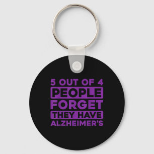 Heimers Awareness - Dementia Funny Heimers Awarene Keychain