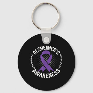 Heimers Awareness Dementia Support  Keychain