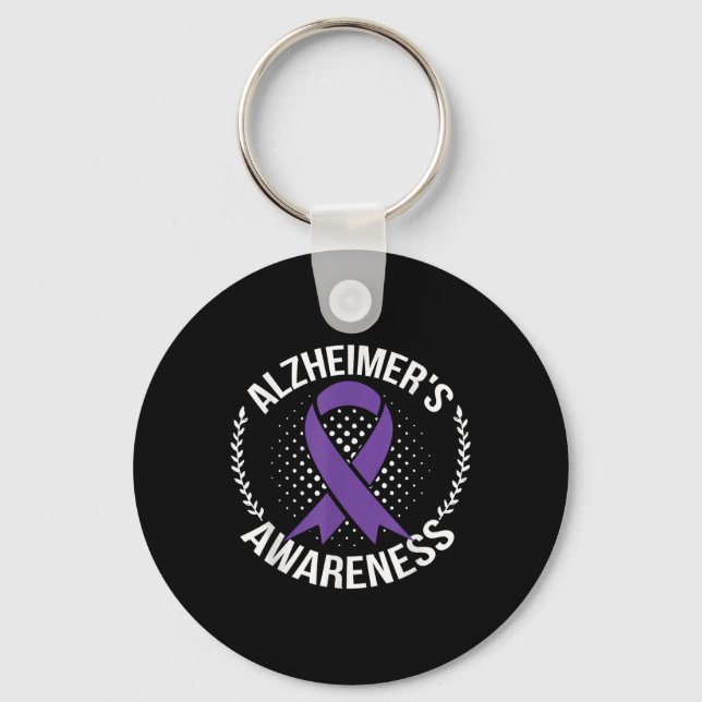 Heimers Awareness Dementia Support  Keychain (Front)