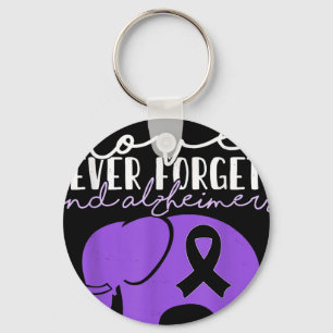 Heimers Awareness Love Never Forgets End Heimers _ Keychain