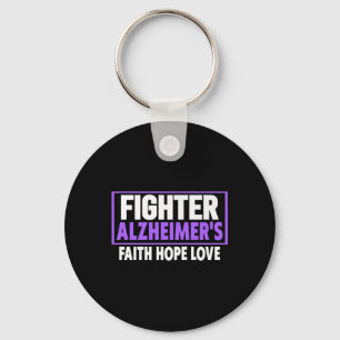 Heimers Awareness Shirt - Heimers Awareness Fighte Keychain
