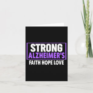 Heimers Awareness Shirt - Heimers Awareness Strong Card