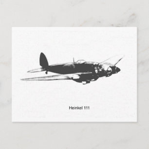 Heinkel HE111 Postcard