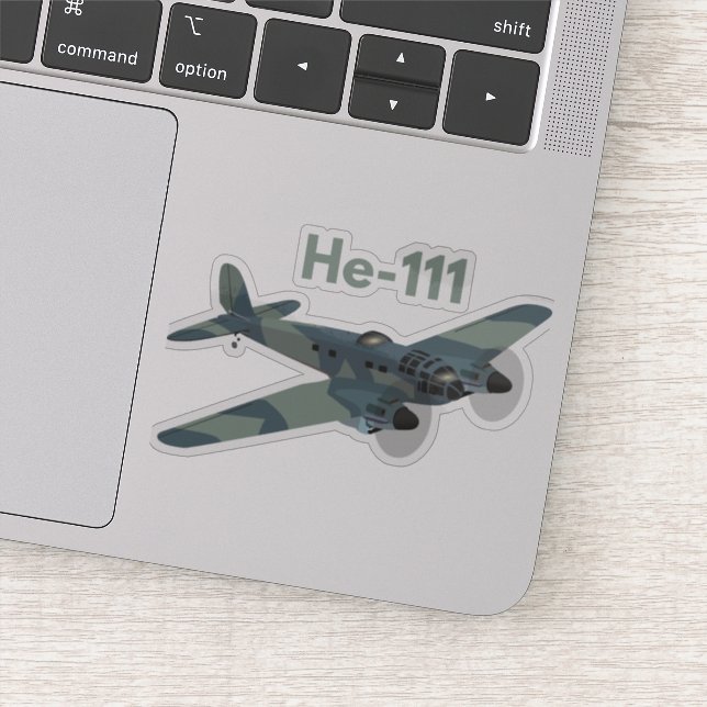 Heinkel He 111 German WW2 Bomber Airplane (Detail)