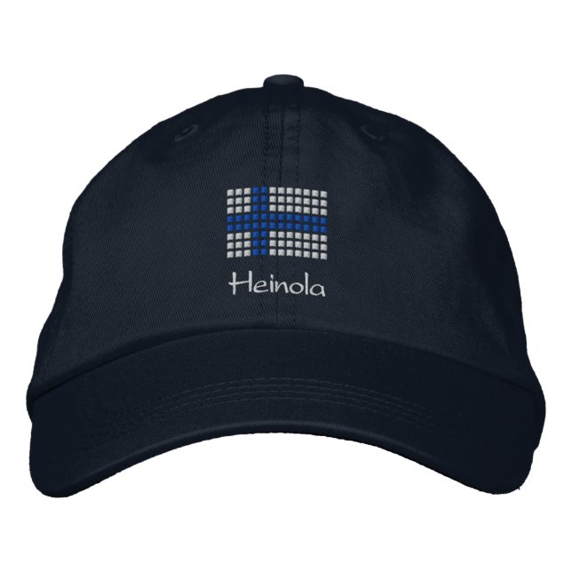 Heinola hattu - Casquette du drapeau finlandais (Devant)