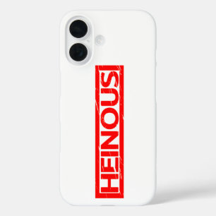 Heinous Stamp iPhone 16 Case