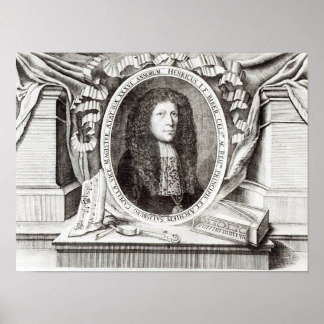 Heinrich Ignaz Franz von Biber Poster (Front)