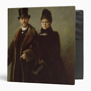 Heinrich Schliemann  and his Wife Binder