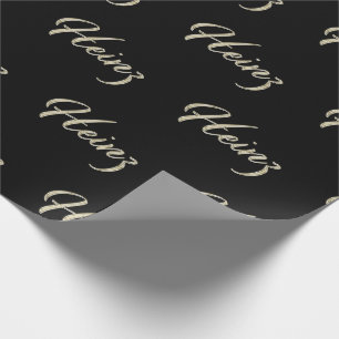 Heinz Prénom Nom du papier cadeau