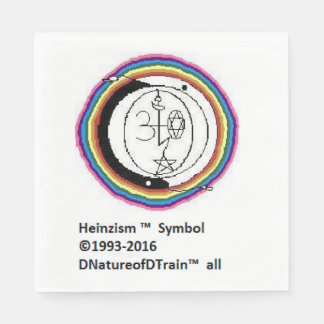 Heinzism logo napkins