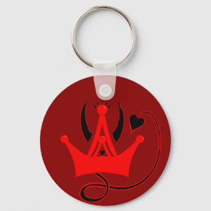 Heir to the Hellish Throne Keychain