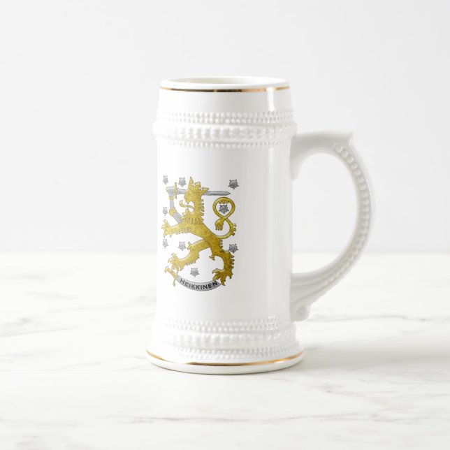 Heirloom Finland Personalize Beer Stein (Right)