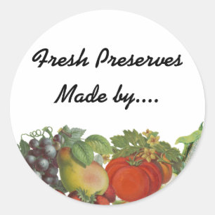 Heirloom Gardens Custom Seed or Canning Labels