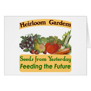 Heirloom Gardens Green Saying